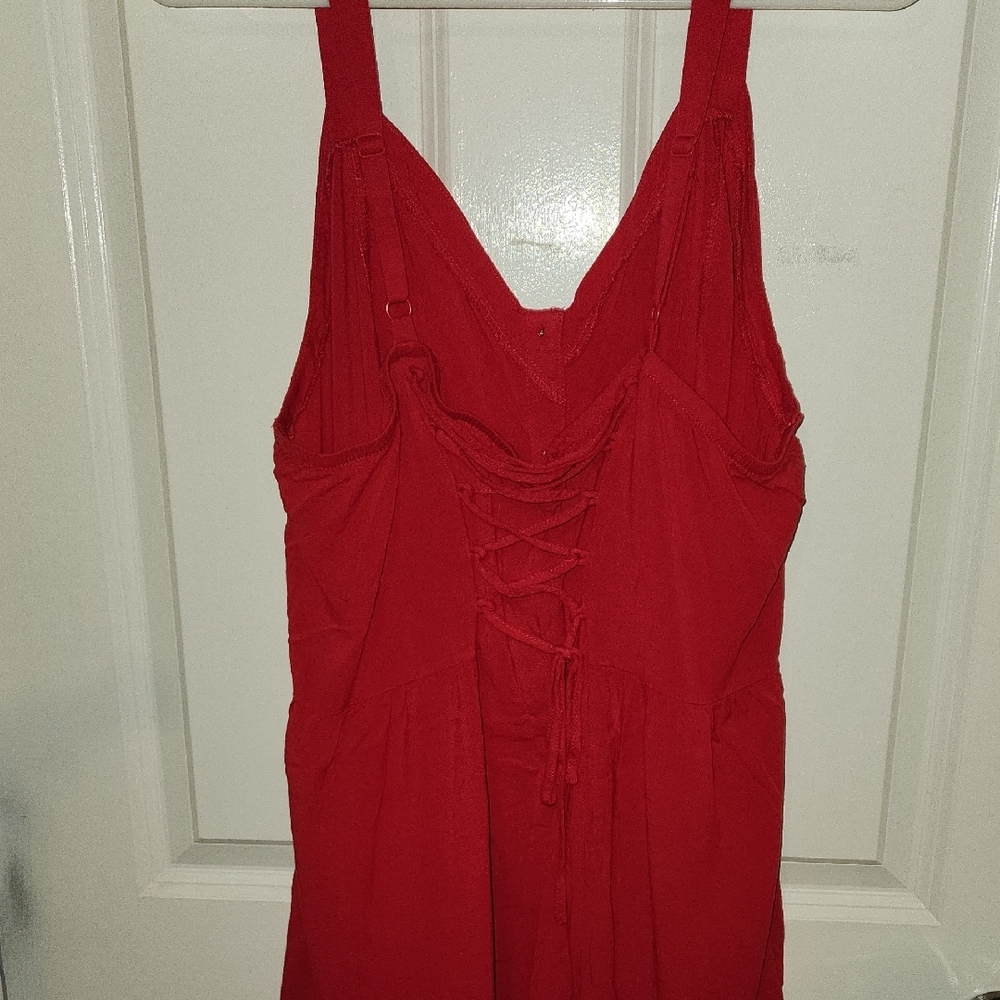 Torrid 3 Pink Buttoned Tank Top - Picture 4 of 4